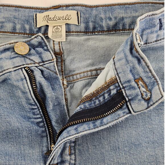 MADEWELL 9" HIGH-RISE SKINNY Women's Blue Jean Pant Size 28 - Picture 10 of 16